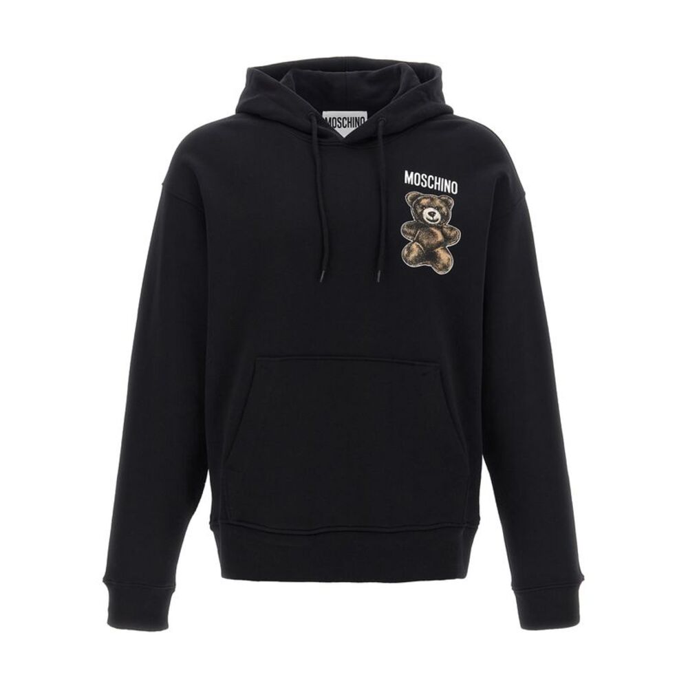 Moschino Black Cotton Men's Sweatshirt
